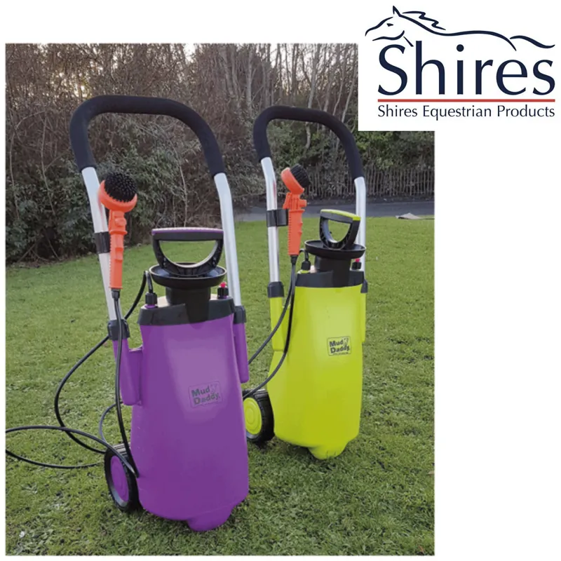 Mud Daddy/Mummy Portable Washing Brush - Lime Green 